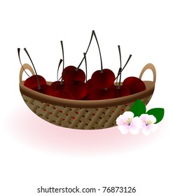 basket of cherries