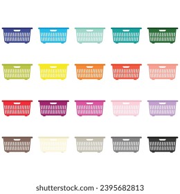 Basket Clip Art Set Design