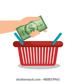 basket e-commerce shop online design