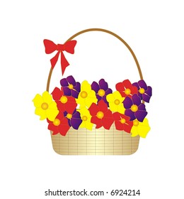 Basket of flowers