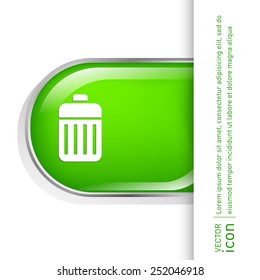 basket garbage, recycling