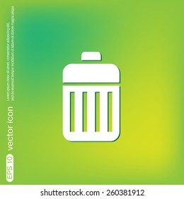 basket garbage, recycling