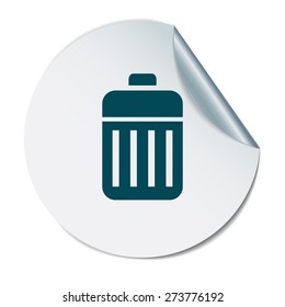 basket garbage, recycling