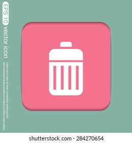 basket garbage, recycling