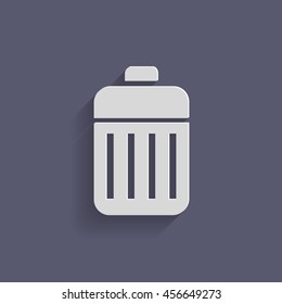 basket garbage, recycling