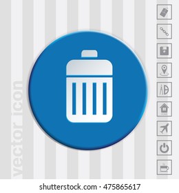 basket garbage, recycling