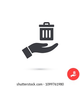 basket in hand icon
