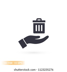 basket in hand icon