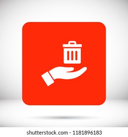 basket in hand icon