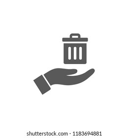 basket in hand icon