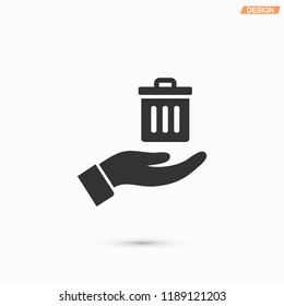 basket in hand icon