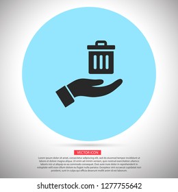basket in hand icon