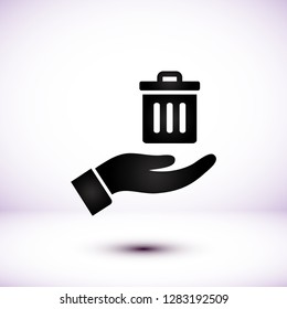 basket in hand icon