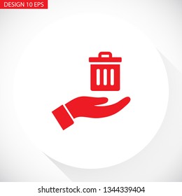 basket in hand icon