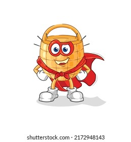 the basket heroes vector. cartoon character