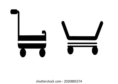 basket icon design, grocery basket icon