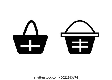 basket icon desing,grocery icon desing,