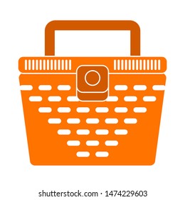basket icon. flat illustration of basket school vector icon. basket school sign symbol