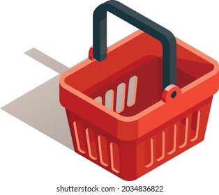 Basket icon illustration vector design flat