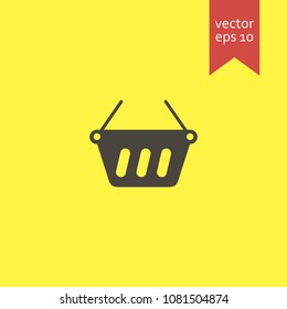 basket. basket icon. sign design. Vector EPS 10