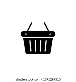 Basket icon, Basket symbol for your web site