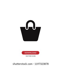 Basket icon vector