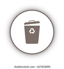 basket icon. vector