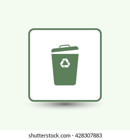 basket icon. vector