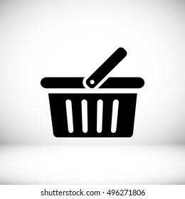 basket icon, vector best flat icon  EPS