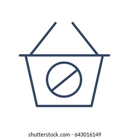 Basket Icon Vector Illustration