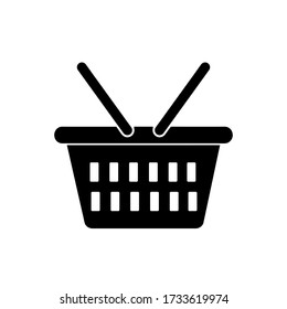 Basket icon, vector illustration. Flat design style. vector basket icon illustration isolated on white background, basket icon Eps10. basket icons graphic design vector symbols.
