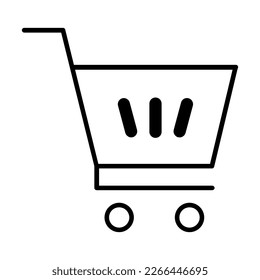 Basket icon vector. Shop cart illustration sign. Shop pacage symbol. Shoping logo.