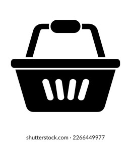 Basket icon vector. Shop cart illustration sign. Shop pacage symbol. Shoping logo.
