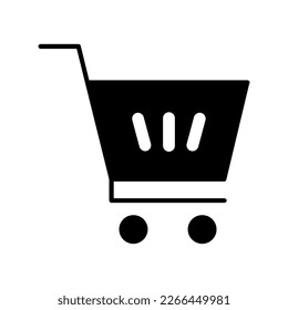 Basket icon vector. Shop cart illustration sign. Shop pacage symbol. Shoping logo.