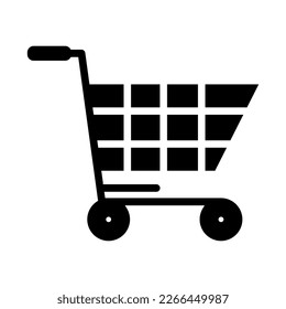 Basket icon vector. Shop cart illustration sign. Shop pacage symbol. Shoping logo.