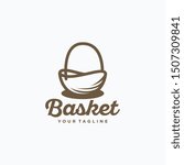 Basket Logo Design Vector Template