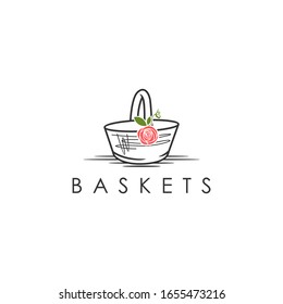 Basket Logo Image Stock for All Purpose