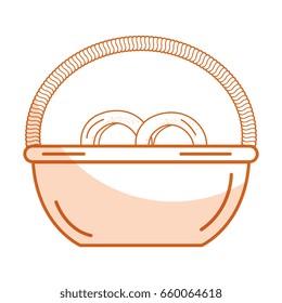 basket with pretzel product