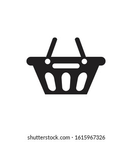 Basket shooping logo icon vector illustration