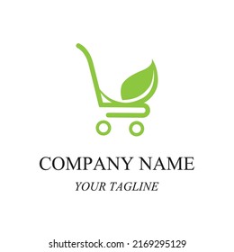 basket shop logo and symbol icon image