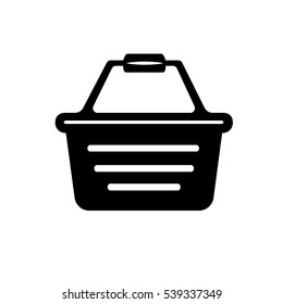 basket shopping Icon Vector Illustration