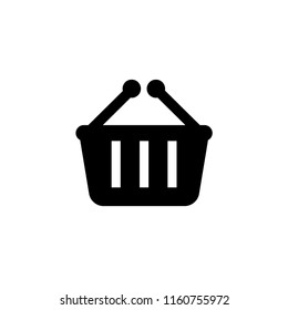 Basket Store Icon Vector