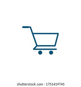 Basket store and Shopping Cart Logo vector Template Illustration Design