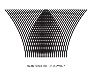 Basket Style Intersecting Lines. 
                                    ;kkkkkkkkkkkkkkkkkkkkkEditable Clip Art.