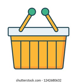 basket trolley. shopping  