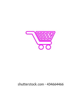 basket, trolley, vector