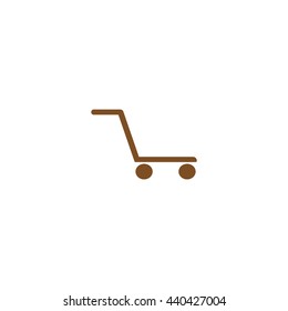 basket, trolley, vector