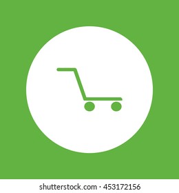basket, trolley, vector