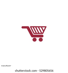 basket, trolley, vector