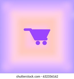 basket, trolley, vector